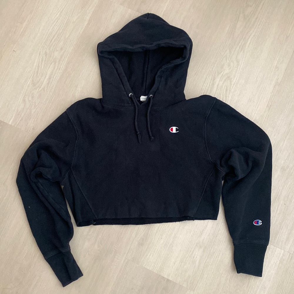 Cropped Champion Hoodie